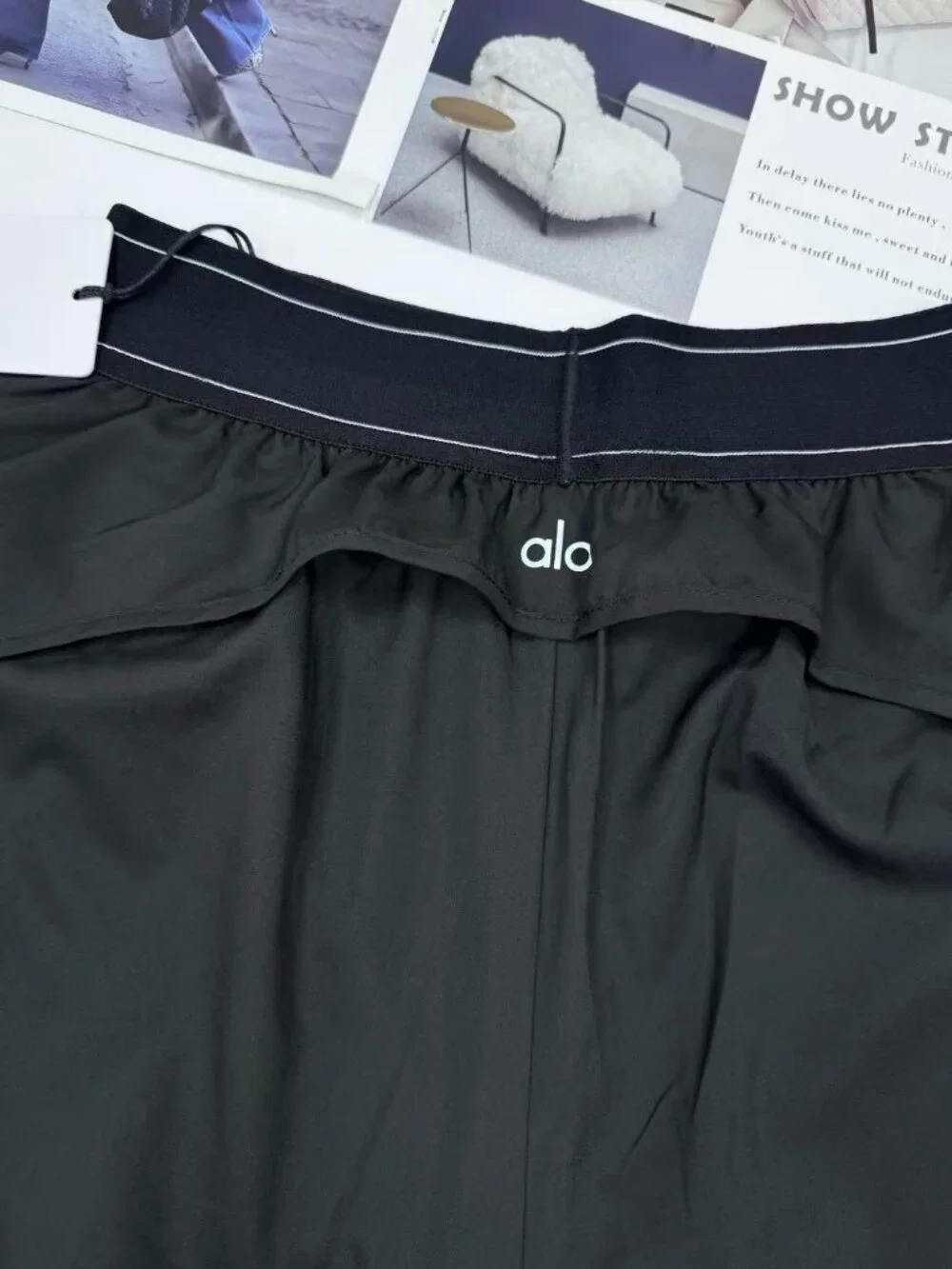 Black ALO Yoga Match Point Shorts 🖤Tennis Running Gym Athletic Shorts - NWT💞